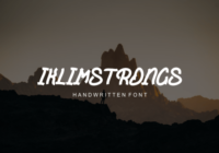 Iklimstrongs Font - Featured Image