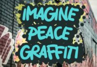 Imagine Peace Graffiti Font - Featured Image