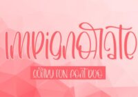 Impignorate Font - Featured Image