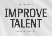 Improve Talent Font - Featured Image