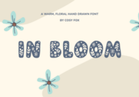 In Bloom Font - Featured Image