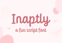 Inaptly Font - Featured Image