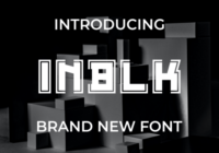 Inblk Font - Featured Image