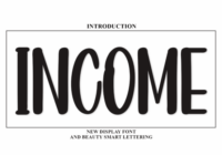 Income Font - Featured Image