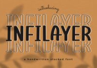 Infilayer Font - Featured Image