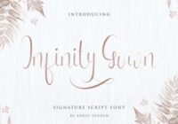 Infinity Gown Font - Featured Image