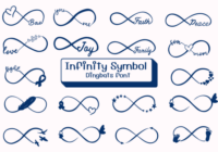 Infinity Symbol Font - Featured Image