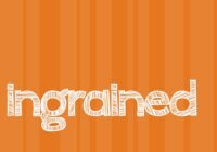 Ingrained Font - Featured Image