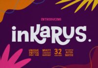 Inkarus Font - Featured Image