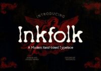 Inkfolk Font - Featured Image