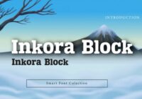 Inkora Block Font - Featured Image