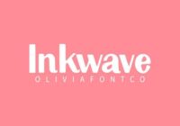 Inkwave Font - Featured Image