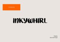 Inky Whirl Font - Featured Image