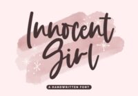 Innocent Girl Font - Featured Image