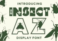 Insect AZ Font - Featured Image