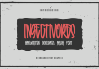 Insectivores Font - Featured Image