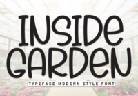 Inside Garden Font - Featured Image