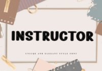 Instructor Font - Featured Image