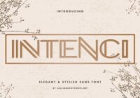Intenci Font - Featured Image