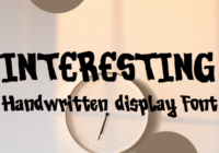 Interesting Font - Featured Image