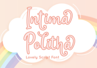 Intima Politha Font - Featured Image