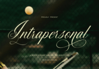 Intrapersonal Font - Featured Image