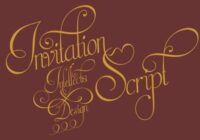 Invitation Limited Font - Featured Image
