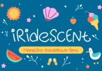 Iridescent Font - Featured Image