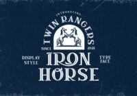 Iron Horse Font - Featured Image