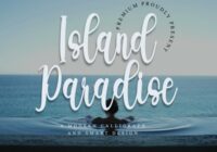 Island Paradise Font - Featured Image