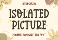 Isolated Picture Font - Featured Image