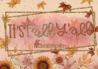It's Fall Y'all Font - Featured Image
