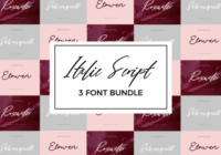 Italic Bundle Font - Featured Image