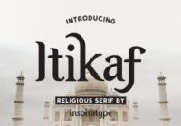 Itikaf Font - Featured Image