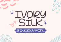 Ivory Silk Font - Featured Image