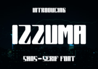 Izzuma Font - Featured Image