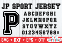 JP Sport Jersey Font - Featured Image