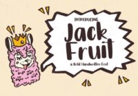 Jack Fruit Font - Featured Image