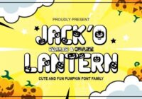 Jack O Latern Font - Featured Image