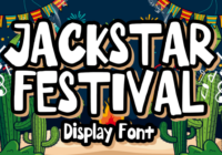 Jackstar Festival Font - Featured Image
