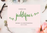 Jacktifour Font - Featured Image