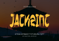 Jackzinc Font - Featured Image