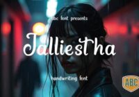 Jalliestha Font - Featured Image