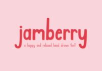 Jamberry Font - Featured Image