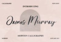 James Murray Font - Featured Image