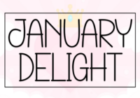 January Delight Font - Featured Image