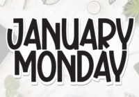 January Monday Font - Featured Image