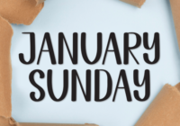 January Sunday Font - Featured Image