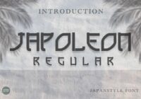 Japoleon Font - Featured Image