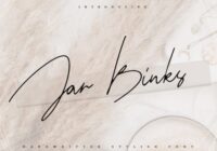 Jar Binks Font - Featured Image